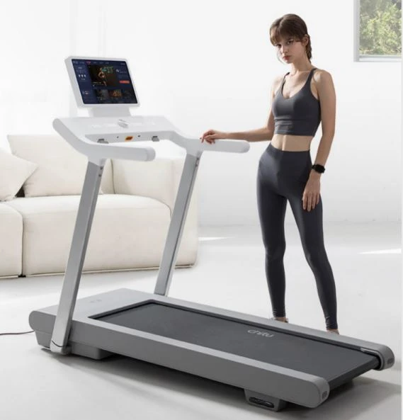 Auto-incline Motorized Treadmill LED Screen
